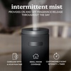 image:imageHomedics SereneScent Mini Fabric Rechargeable Waterless Diffuser Beige  Cordless Aromatherapy Device Use with SereneScent Oil 15ml Sold Separately Adjustable Mist Intensity amp Ambient LightCharcoal