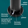 image:imageHomedics SereneScent Waterless Essential Oil Diffuser Champagne  Home Fragrance Scent Diffuser for Large Rooms No Water Needed Patented Air Diffusion Technology Oil Sold SeparatelyBlack