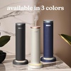 image:imageHomedics SereneScent Waterless Essential Oil Diffuser Future Dusk  Cordless Rechargeable Aromatherapy Diffuser for Home Large Room Scent Machine Timer App Control 6 LED LightsFuture Dusk