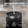 image:imageHomedics SereneScent Waterless Essential Oil Diffuser Future Dusk  Cordless Rechargeable Aromatherapy Diffuser for Home Large Room Scent Machine Timer App Control 6 LED LightsBlack