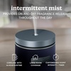 image:imageHomedics SereneScent Waterless Essential Oil Diffuser Future Dusk  Cordless Rechargeable Aromatherapy Diffuser for Home Large Room Scent Machine Timer App Control 6 LED LightsFuture Dusk