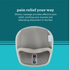 image:imageHomedics Shiatsu Air Max Foot Massager Air Compression Massage  DeepKneading Rolling Massage Soothing Heat Pain Relief and Muscle Recovery Relaxes Feet Spa Therapy for Home or OfficeGrey
