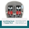 image:imageHomedics Shiatsu Air Max Foot Massager Air Compression Massage  DeepKneading Rolling Massage Soothing Heat Pain Relief and Muscle Recovery Relaxes Feet Spa Therapy for Home or OfficeGrey