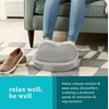 image:imageHomedics Shiatsu Air Max Foot Massager Air Compression Massage  DeepKneading Rolling Massage Soothing Heat Pain Relief and Muscle Recovery Relaxes Feet Spa Therapy for Home or OfficeGrey