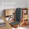 image:imageHomedics Shiatsu Back Massage Cushion with Heat DeepKneading Therapy  Pain Relief for Back Muscle TensionWorks Out Knots amp Stiffness 3 Massage Zones Fits Most Chairs for Home or Office