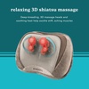 image:imageHomedics Shiatsu Back Massager with Heat 3D Deep Tissue Massage Pillow  for Neck amp Shoulders Electric Kneading Lumbar Massager Cushion for Upper amp Lower Back Pain Relief Portable Office TravelBrown