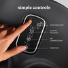 image:imageHomedics Shiatsu Foot Massager with Heat Air Compression amp Vibration  3 Intensity Levels ToeTouch Controls Removable Washable Inserts