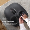 image:imageHomedics Shiatsu Foot Massager with Heat Air Compression amp Vibration  3 Intensity Levels ToeTouch Controls Removable Washable Inserts