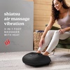 image:imageHomedics Shiatsu Foot Massager with Heat Air Compression amp Vibration  3 Intensity Levels ToeTouch Controls Removable Washable Inserts