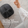 image:imageHomedics Shiatsu Foot Massager with Heat Air Compression amp Vibration  3 Intensity Levels ToeTouch Controls Removable Washable Inserts