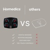 image:imageHomedics Shiatsu Select Foot Massager with Heat  Shiatsu Foot Massager with Heat Therapeutic Kneading amp Rolling 4 Rotational Heads with 12 Massage Nodes ToeTouch Control