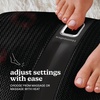 image:imageHomedics Shiatsu Select Foot Massager with Heat  Shiatsu Foot Massager with Heat Therapeutic Kneading amp Rolling 4 Rotational Heads with 12 Massage Nodes ToeTouch Control