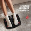 image:imageHomedics Shiatsu Select Foot Massager with Heat  Shiatsu Foot Massager with Heat Therapeutic Kneading amp Rolling 4 Rotational Heads with 12 Massage Nodes ToeTouch Control