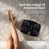 image:imageHomedics Shiatsu Select Foot Massager with Heat  Shiatsu Foot Massager with Heat Therapeutic Kneading amp Rolling 4 Rotational Heads with 12 Massage Nodes ToeTouch Control