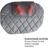 image:imageHomedics Shiatsu and Vibration Body Massager Portable Cushion with 5 Settings Soothing Heat Reverse Function Hand Controller and 2Year Warranty