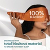 image:imageHomedics Silk Sleep Mask Luxurious Soft Silk Total Blackout Nonslip Grip Adjustable Strap for Custom Fit Hand Washable Comfortable for Travel amp Home  SunsetSunset