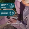 image:imageHomedics Smart Pulse Oximeter Fingertip700 SeriesApp Bluetooth  Oxygen Saturation Monitor with Heart Rate AutoRotating Display OLED Screen Soft Silicone