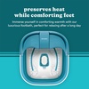 image:imageHomedics Smart Space Collapsible Foot Spa HeatMaintaining  Pumice Stone Splash Guard Smart Space Bubble Mate Collapsible Foot Spa HeatMaintaining