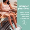 image:imageHomedics Smart Space Elite Footbath with Heat Boost Collapsible  Bubble Massage Pedicure Attachments Bath Salts Safe to Use Bath Salts Patented SafetyLock System Ergonomic Heat Boost
