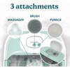 image:imageHomedics Smart Space Elite Footbath with Heat Boost Collapsible  Bubble Massage Pedicure Attachments Bath Salts Safe to Use Bath Salts Patented SafetyLock System Ergonomic Heat Boost