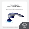 image:imageHomedics TheraP Hot amp Cold Handled Variable Speed Massager with 9 Custom Attachment for Sore or Overworked Muscles Blue