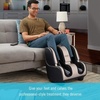 image:imageHomedics Therapist Select 20 Foot and Calf Massager Rolling and Vibration Heat 6 Programs 3 Intensities Adjustable Tilt and Washable Liners