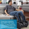 image:imageHomedics Therapist Select Foot and Calf Massager Rolling Massage 4 Programs 3 Intensities Adjustable Tilt for Comfort amp Washable Liners Black