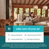 image:imageHomedics TotalClean 3in1 True HEPA Filter Replacement for Air Purifier  Replacement Filter for Homedics APT40 APT40WT APT43WT APT45BK and APT45WT True HEPA FilterAPT20