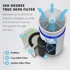 image:imageHomedics TotalClean 3in1 True HEPA Filter Replacement for Air Purifier  Replacement Filter for Homedics APT40 APT40WT APT43WT APT45BK and APT45WT True HEPA FilterAPT30