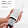 image:imageHomedics TotalClean 3in1 True HEPA Filter Replacement for Air Purifier  Replacement Filter for Homedics APT40 APT40WT APT43WT APT45BK and APT45WT True HEPA FilterAPP60
