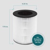 image:imageHomedics TotalClean 3in1 True HEPA Filter Replacement for Air Purifier  Replacement Filter for Homedics APT40 APT40WT APT43WT APT45BK and APT45WT True HEPA FilterAPT20