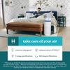 image:imageHomedics TotalClean 3in1 True HEPA Filter Replacement for Air Purifier  Replacement Filter for Homedics APT40 APT40WT APT43WT APT45BK and APT45WT True HEPA FilterAPT40