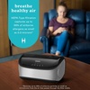 image:imageHomedics TotalClean Desktop Air Purifier  360Degree HEPA Filter for 128 Sq Ft Small Air Purifier for Home Office Bedroom and Workplace 3 Speed Settings for Small Rooms WhiteBlack