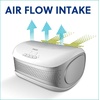 image:imageHomedics TotalClean Desktop Air Purifier  360Degree HEPA Filter for 128 Sq Ft Small Air Purifier for Home Office Bedroom and Workplace 3 Speed Settings for Small Rooms WhiteWhite
