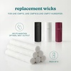 image:imageHomedics TotalComfort Replacement Wicks Pack of 6 Humidifier Filters Cotton Refill Sponges Replacement Filter Wicks for Portable Mini Ultrasonic Humidifiers Fits UHECMP15 UHECMP16 UHECMP17