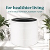 image:imageHomedics True HEPA Replacement Air Purifier Filter for APT63 and APT65  Activated Carbon  Air Cleaner Replacement filter