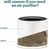 image:imageHomedics True HEPA Replacement Air Purifier Filter for APT63 and APT65  Activated Carbon  Air Cleaner Replacement filter