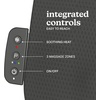 image:imageHomedics Ultra Slim Shiatsu Massage Cushion with Heat  Full Back Coverage  Deep Kneading Massage 3 Zone Control UpperLowerFull Soothing Heat Slim Profile Portable Design Fits Most Chairs