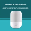 image:imageHomedics Ultrasonic Cool Mist Humidifier TopFill 3L Water Tank  Covers 395 sq ft  35Hour Runtime 3 Mist Settings Clean Tank Tech AutoOff Night Light Quiet