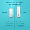 image:imageHomedics Ultrasonic Humidifier Bedrooms and Home Offices 097Gallon Tank  45Hour Runtime Visible UltraQuiet Cool Mist Aromatherapy Demineralization Cartridge NightLight AutoOff PlatinumWhite