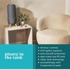 image:imageHomedics Ultrasonic Humidifier Bedrooms and Home Offices 097Gallon Tank  45Hour Runtime Visible UltraQuiet Cool Mist Aromatherapy Demineralization Cartridge NightLight AutoOff PlatinumPlatinum