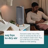 image:imageHomedics Ultrasonic Humidifier Bedrooms and Home Offices 097Gallon Tank  45Hour Runtime Visible UltraQuiet Cool Mist Aromatherapy Demineralization Cartridge NightLight AutoOff PlatinumPlatinum