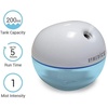 image:imageHomedics Ultrasonic Personal Humidifier  Small Portable Air Humidifiers for Bedroom Plants Office Travel  TopFill 200 ML Cool Mist Humidifiers White