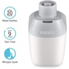 image:imageHomedics Ultrasonic Portable Humidifier  Small Air Humidifiers for Bedroom Plants Office Travel  Cool Mist Humidifiers Uses Standard Water Bottle White