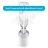 image:imageHomedics Ultrasonic Portable Humidifier  Small Air Humidifiers for Bedroom Plants Office Travel  Cool Mist Humidifiers Uses Standard Water Bottle White
