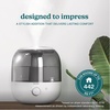 image:imageHomedics Ultrasonic Top Fill 063Gallon Humidifier Cool Mist  360 Nozzle Up to 25 Hour Runtime for Large Room Bedroom Nursery Plants 442 sq ft