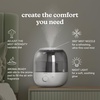 image:imageHomedics Ultrasonic Top Fill 063Gallon Humidifier Cool Mist  360 Nozzle Up to 25 Hour Runtime for Large Room Bedroom Nursery Plants 442 sq ft
