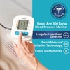 image:imageHomedics Upper Arm 300 Series Blood Pressure Monitor  Easy OneTouch Operation Irregular Heartbeat Detector Accurate ResultsLarge