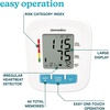 image:imageHomedics Upper Arm 300 Series Blood Pressure Monitor  Easy OneTouch Operation Irregular Heartbeat Detector Accurate ResultsLarge