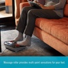 image:imageHomedics Vibration Foot Massager  Heated Portable Foot Massager Machine  Soothing Heat with MultiPoint Sensations and ToeTouch Control1 Count Pack of 1